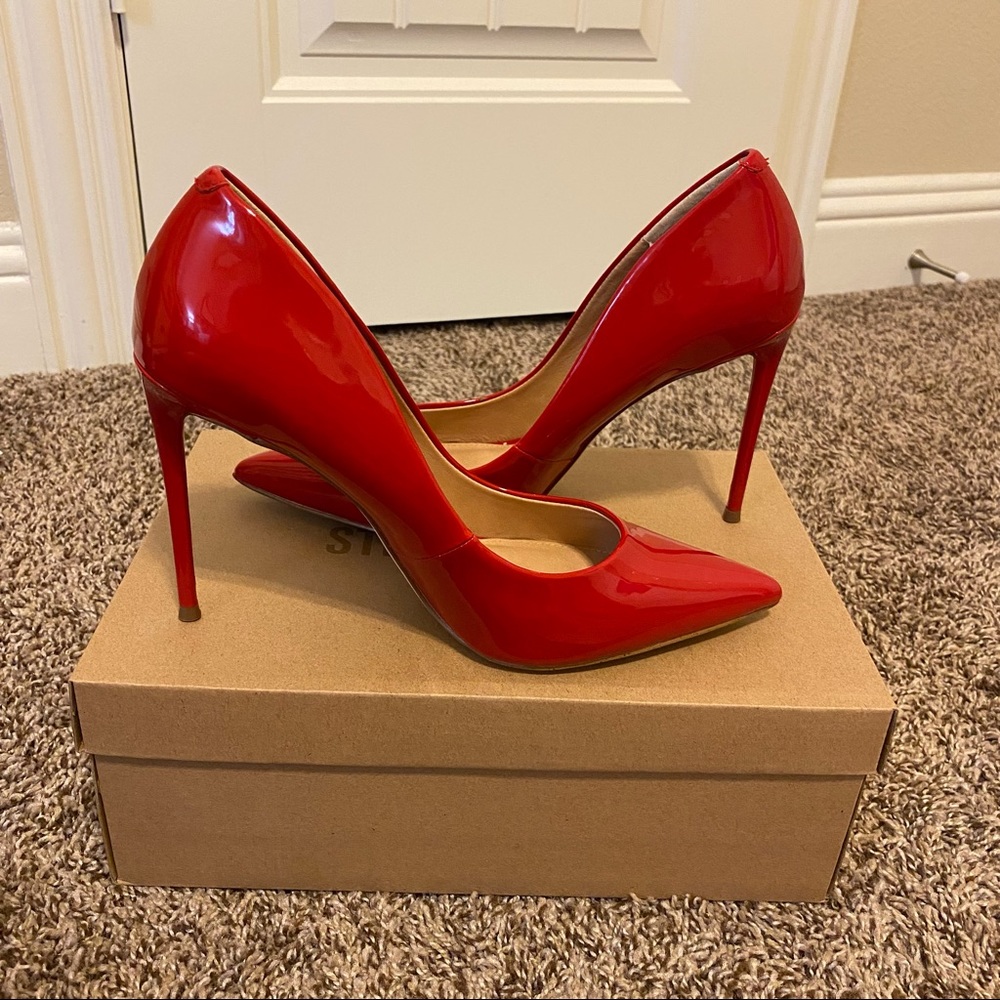 Steve Madden red heels